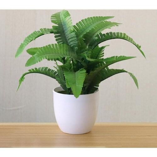 Artificial Foliage Plant Potted Bonsai Party Mall Market Desktop Office Hotel Garden Decor Home Decoration