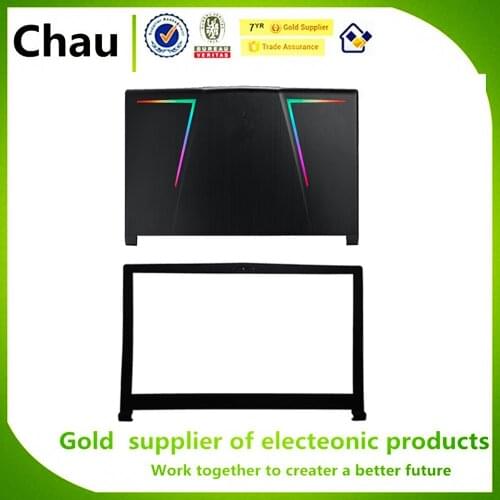 95% New For MSI GE63 Raider RGB 8RF-341CN 8RE-005 LCD Back Cover Top Rear/LCD Front Bezel Cover 3076P5A211
