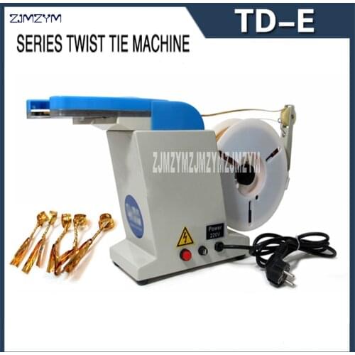 110V/220V Toast/Bread Bag automatic wire binding machine gold wire binding machine
