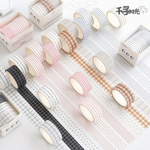 Hand account and paper tape border stick cute little fresh dream account DIY split line