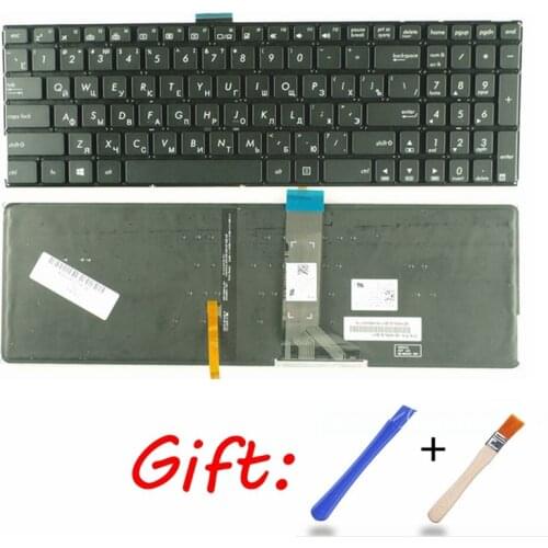 Russian Laptop Keyboard for ASUS K501 K501U K501UB K501UQ K501UW K501UX K501L K501LB K501LX A501L A501LB A501LX RU backlight