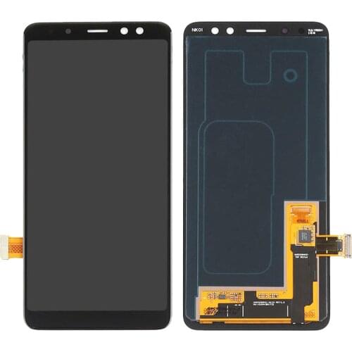 Test Amoled display LCD Screen for SAMSUNG Galaxy A8 Plus 2018 LCD A730 A8 2018 LCD A530 Display Touch Digitizer Replacement