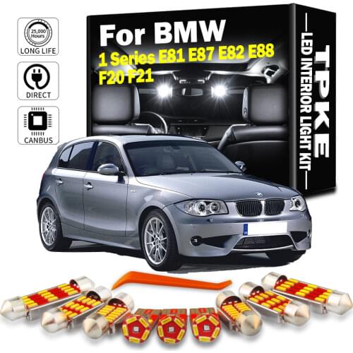 For BMW 1 Series E81 E87 E82 E88 F20 F21 2003-2014 Vehicle LED Interior Light Kit Canbus No Error Bulbs Car Lighting