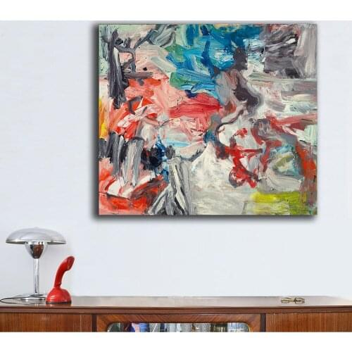 Unititled-viii by willem-de-kooning Oil Painting Wall Art Paintings Picture Paiting Canvas Paints Home Decor Print Painting