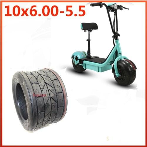 10 inch 10x6.00-5.5 vacuum tire widened 10 * 6.00-5.5 tubeless tire for mini Harley electric vehicle