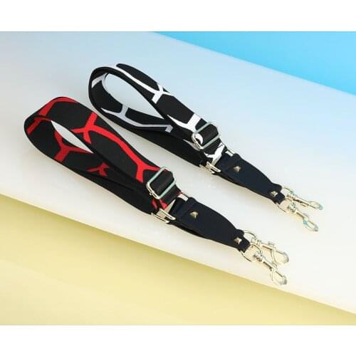 HJKL Genuine leather Colored Belt Bags Strap Accessories for Women Rainbow Adjustable Shoulder Hanger Handbag Straps Decorative