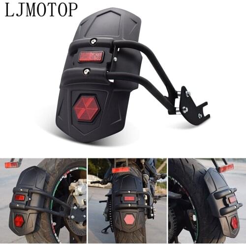For Honda CB 400SF R650R 650 125 R R900RR XADV 750 X-11 RC51 Universal Motorcycle Rear Fender Bracket Splash Motorbike Mudguard