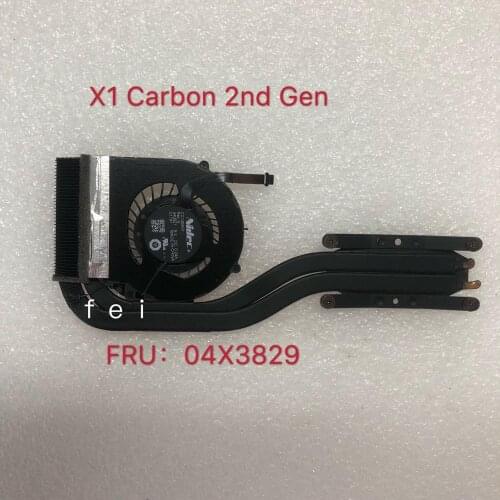 Thinkpad is suitable for X1 Carbon 2nd Gen laptop CPU cooling fan. FRU 04X3829