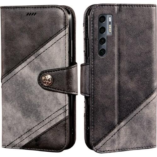 Flip Case For TCL 20 Pro 5G Book Leather Case Shockproof Bumper Flip Case For TCL 20 Pro 5G Cover