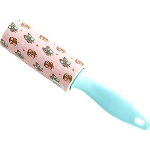 Clothes Coat Sticky Lint Roller Dog Pet Hair Remover Mini Portable Cleaning Device AUG889