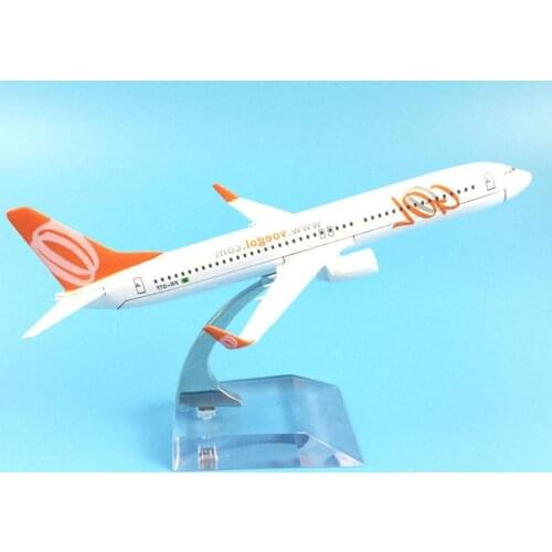 1/400 Brazil Air GOL-Airlines B737-800 Plane Airplane Model Kid Toy Airliner Simulation Aircraft Toy Collectible Gift Decoration