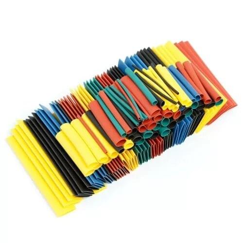 328PCS PVC Heat Shrinkable Tube Set Heat Shrink Tubing Tube 4:1 Repair Cable Color Wire Cable Insulation Sleeve Dropshipping