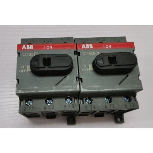 Original OT63F3 three-phase three-level rail installation 63A380V isolation load switch OT63F3