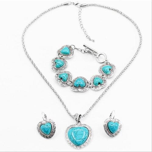 Punk Geometric personality vintage heart necklace new necklaces women party club wear acrylic alloy nickel free fj697