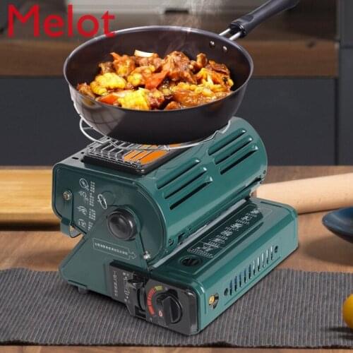 Outdoor Portable Heating Stove Household Indoor Gas Liquefied Gas Ice Fishing Camping Fire Fantastic Heating Appliance without