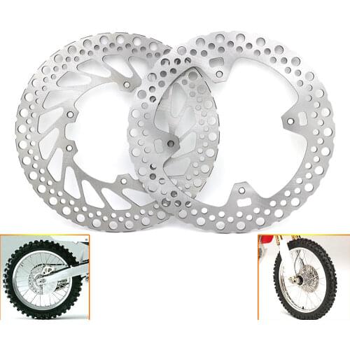 Motorcycle Front Rear Brake Disc Rotor For Honda CR125R 500R 500E CRF450R 250R