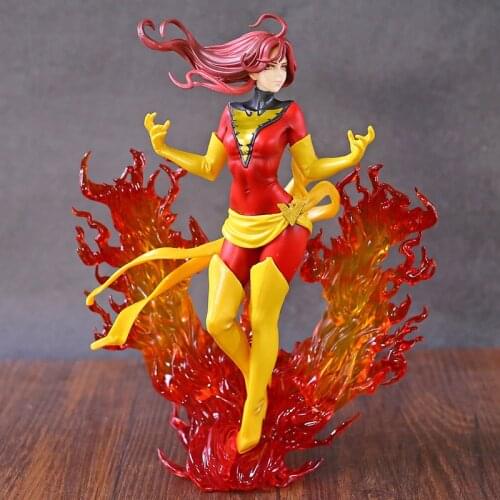 Bishoujo Statue Dark Phoenix Lady Deadpool Supergirl Spider Woman Psylocke Laura Kinney Figure Doll