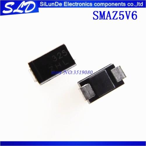 10pcs/lot SMAZ5V6-13-F SMAZ5V6 1W 5.6V SMA new and Original in stock