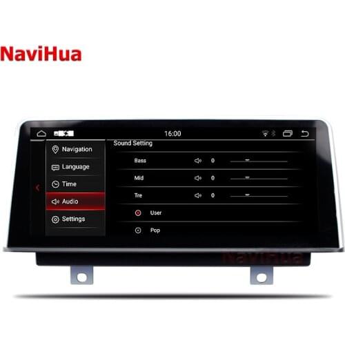 Navihua Android 9.0 touch screen PX6 car radio player gps navigation auto multimedia System For BMW 2 Series MPV Original NBT