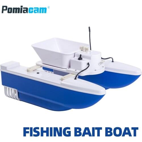 B602 Wireless 200m Remote Control Double Float Folding Fast Bait Ship Boat Hull Bait Boat Fishing bait 1.2kg Loading Feeding
