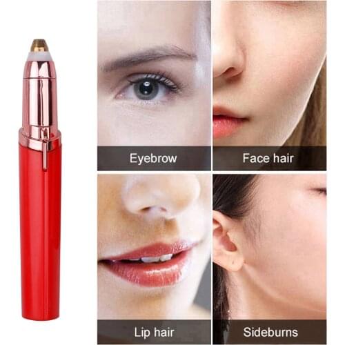 Eyebrow Epilator Trimmer Profissional Makeup Eye Brow Epilator Shaver Razors Portable Facial Hair Brow Remover Shaper depilator