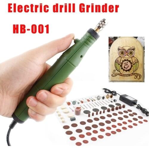 SUNSHINE Hot Sale HB-001 HB-003 HB-004 12V Mini Grinder Electric Engraver Dremel Drill Grinding Set Engraving Machine