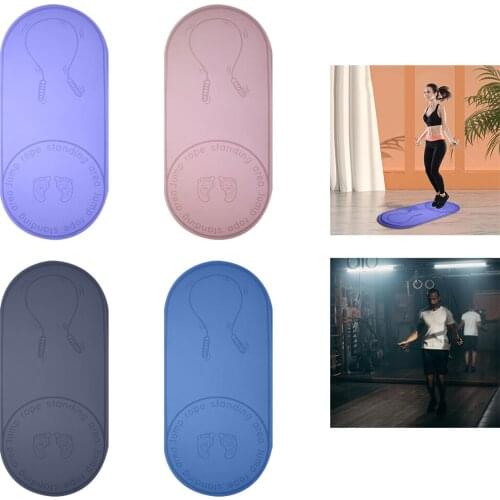 Exercise Skipping Mat High Density Indoor Dance Cushion Yoga Mat Buffer Pad