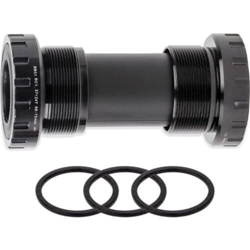 BLOOKE MTB Bearing Bottom Bracket 68Mm 73Mm BC1.37X24T Bottom Bracket Replacement Bike Sealed Thread Axis Kit 24Mm