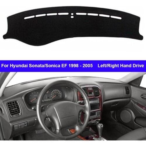 Car Dashboard Cover Dash Mat Carpet Cape For Hyundai Sonata Sonica EF 1998 - 2005 LHD RHD Sunshade 2004 2003 2002 2001 2000 1999