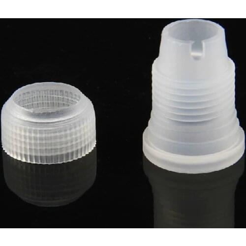 Small Size Cream Butter Crowded Flower Tool Nozzle Converter Connector Squeeze Flower Tool Fondant Cake Cookie Dessert Decorator