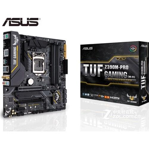 NEW for asus TUF Z390M-PRO GAMING (WI-FI) original motherboard intel LGA 1151 DDR4 I3 I5 I7 USB2 USB3