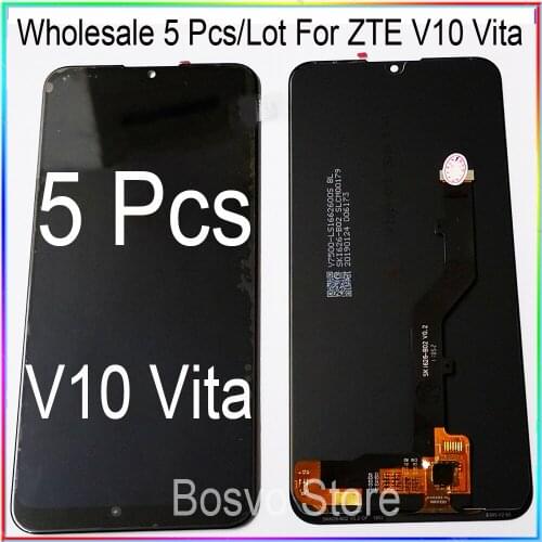 Wholesale 5 Pcs/Lot For ZTE Blade V10 VITA LCD Screen Display with Touch Digitizer Assembly