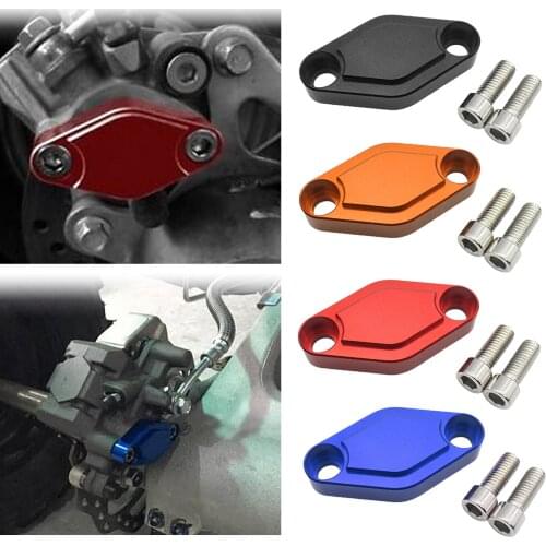 Parking Brake Block Off Plate Fit For Yamaha Raptor 125 250 YFZ450 YFZ450R Black