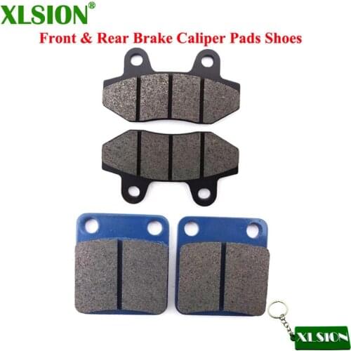 XLSION Front & Rear Brake Caliper Pads Shoes For 50cc 90cc 110cc 125cc 140cc 150cc 160cc Chinese Pit Dirt Bike XR50 CRF50 KLX110