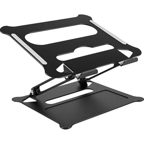Laptop Stand Lifting Riser Holder Aluminum Height/Angle Adjustable Stand Notebook Cooling Bracket for Mini Air Pro
