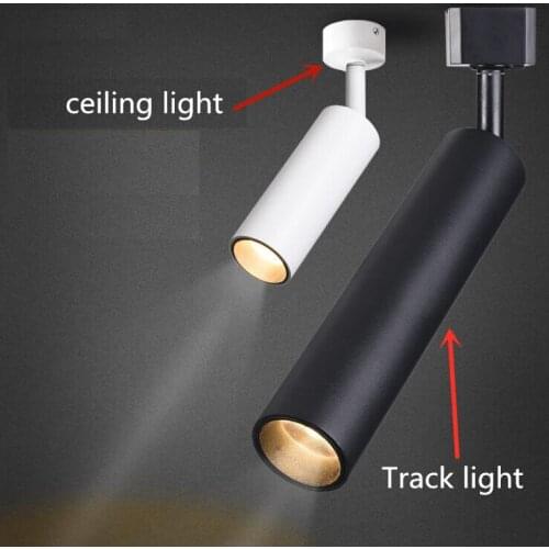 6W 14W 24W led COB downlight Surface mounted AC85-265V Adjustable 360 degrees Spot LED Ceiling Lamp