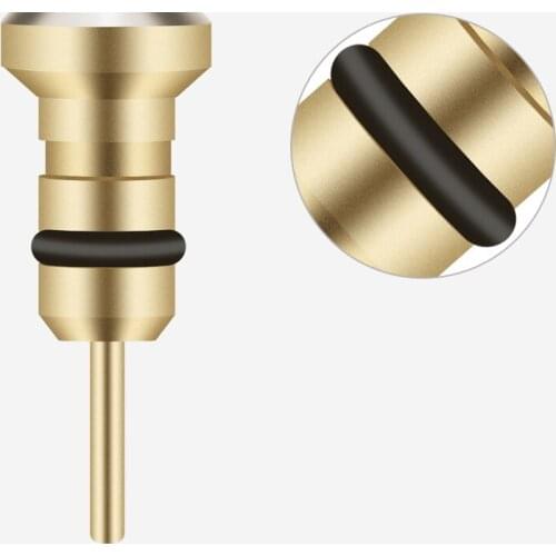 Universal 2 in 1 Dust Plug Headset Plug Metal Sim Take The Card Pin Phone Accessories Phone Plug