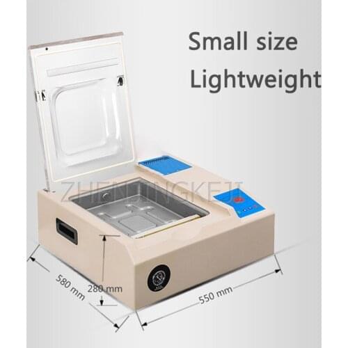Small Home Food Vacuum Packing Machine Sealer 220V Electric Desktop Commercial Fruit Vegetables Dry Goods Nut Sealing Machine