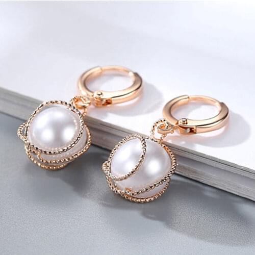 High Sense Pearl Earrings Female 2021 New Korean Earrings Temperament Simple And Versatile Earrings Exquisite Womens Earrings