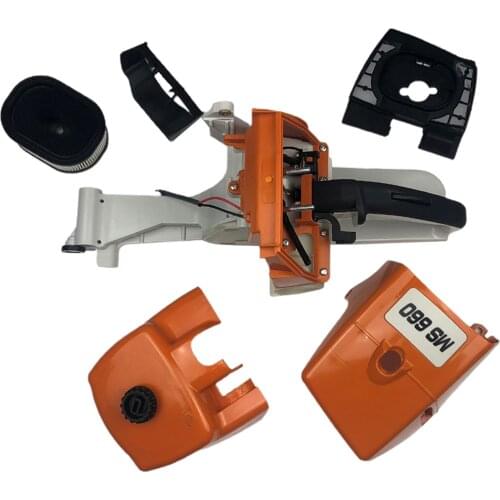 Replaces Rear Handle Gas Fuel Tank Shroud Cover Cylinder Head for MS660 MS650 065 Chain Saw Equipment Accessories Parts