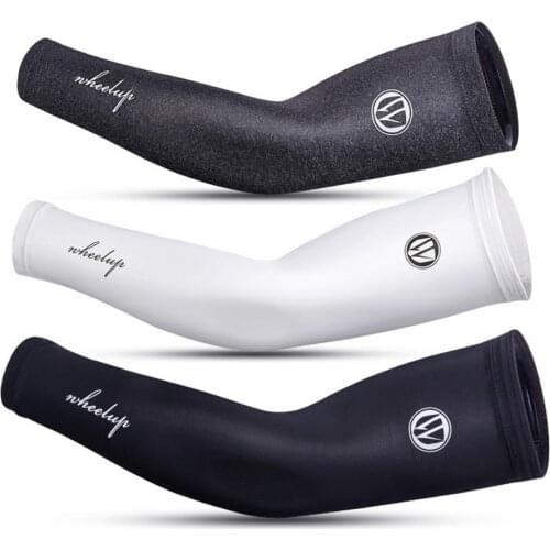 UV Protection Sunscreen Cooling Arm Sleeve For Sports Driving Cycling Running Breathable Men Women Elbow Pad Fitness Armguards