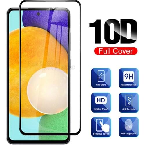 Protective Glass For Samsung A52 Tempered Glas For Samsung Galaxy A52 Screen Protector On Galaxi A 52 Light Full Cover Sklo Film