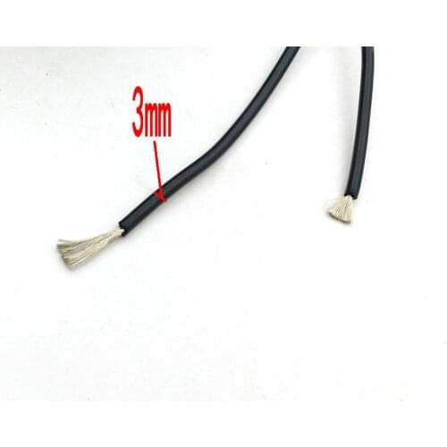 1 Reel 10M BLACK high quality 16 AWG Silicone Wire Gauge Flexible Silicone Wire