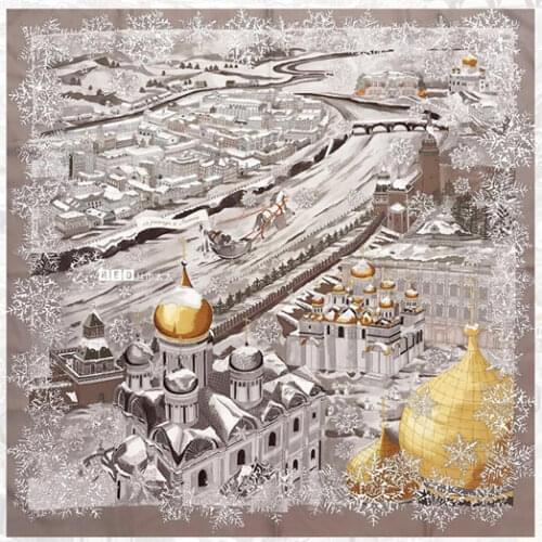 Pure 100 Silk Scarf Hand Rolled Edges Silk Twill Scarf 90*90cm 100% Mulberry-Silk Scarf Top designer bandana scarf Foulard Satin