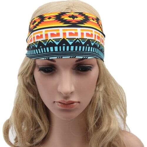 1000pcs/lot new fashion womens wide Bohemian style Elastic Hair Band /headband