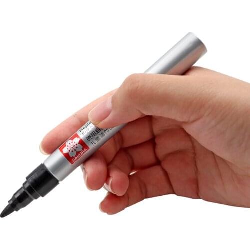 2 pcs Pigs ear mark pen cattle and sheep ear tag pen dedicated ear tag number Permanent non-deformation marker pen to oily pen