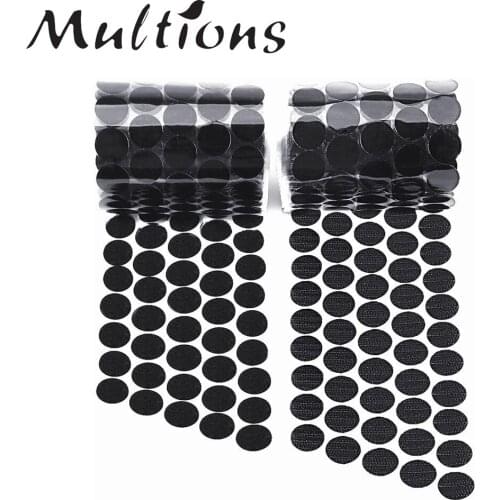 200Pcs Hook and Loop Self Adhesive Fastener Tapes 10mm Strong Self Adhesive Tapes Dots Stickers Fabric Craft Sewing Tools