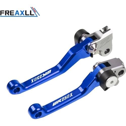 Motocross CNC Aluminum Dirt Bike Pit bike Pivot Handle Lever Brake Clutch Levers For Yamaha WR250X 2007-2018 2013 2014 2015 2016
