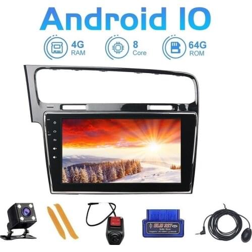 TOOPAI Android 10 For Volkswagen VW Golf 7 Car Media Player GPS Navigation Multimedia Auto Radio Stereo Head Unit IPS SWC New