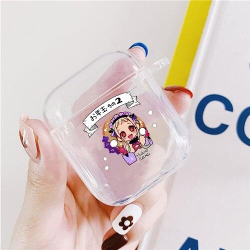 Japan Anime Toilet-bound Hanako-Kun Earphone Case for Apple Airpods 1 2 Silicone Generation Box Cover Jibaku Shounen Hanako Kun